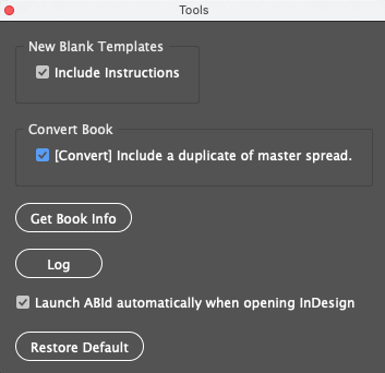 Tools Panel