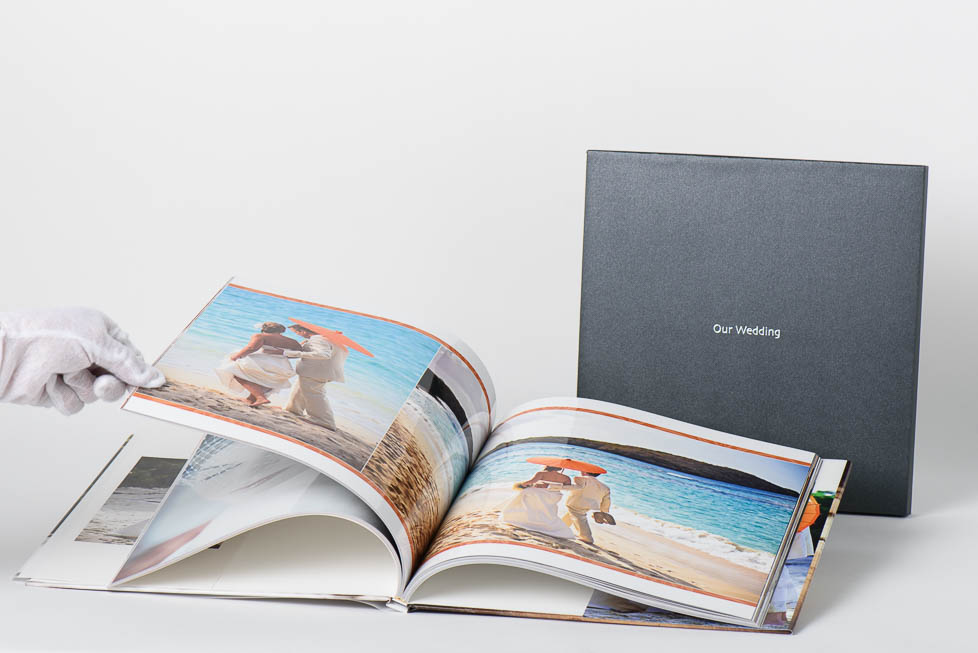 AsukaBook Book Bound EX Photo Book with black case