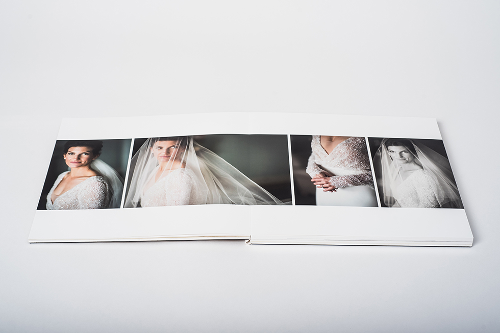 AsukaBook Crystal Photo Album Full spread and layflat binding