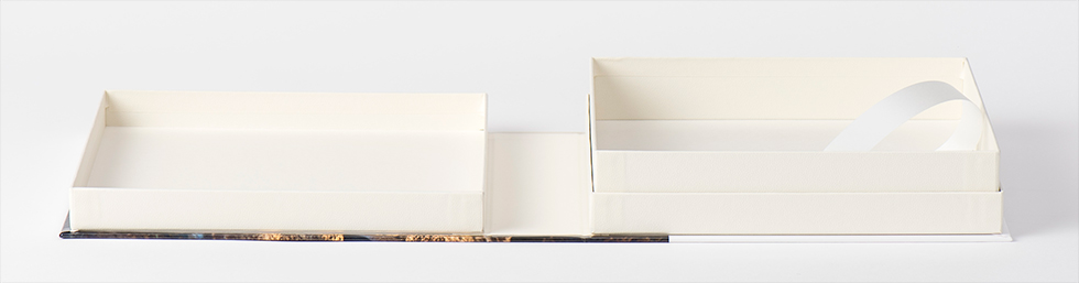 AsukaBook NeoClassic Book Flush Mount Photo Album Designable Presentation Box