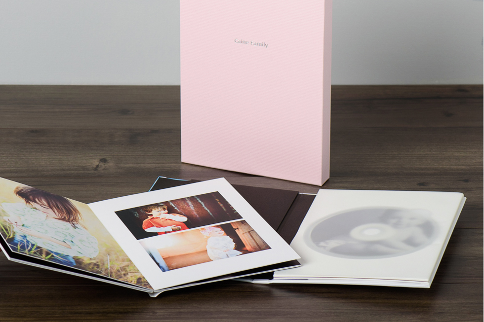 AsukaBook DVD Presentation Photo Book with Matte Pink case