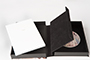 AsukaBook Zen Layflat Impact Photo Book Pearl silk coverd book with presentaion box and DVD in placeholder