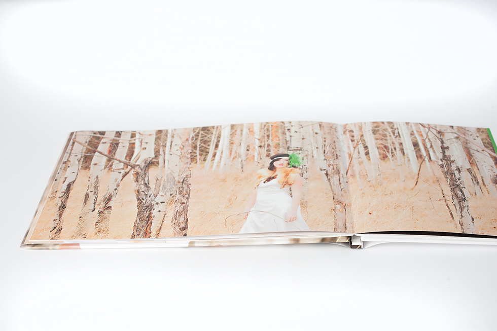 AsukaBook Zen Layflat EX Photo Book Detail of layflat binding