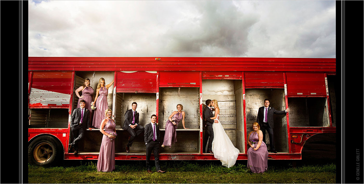 Studio Elle Wedding Photo Album Design Sample