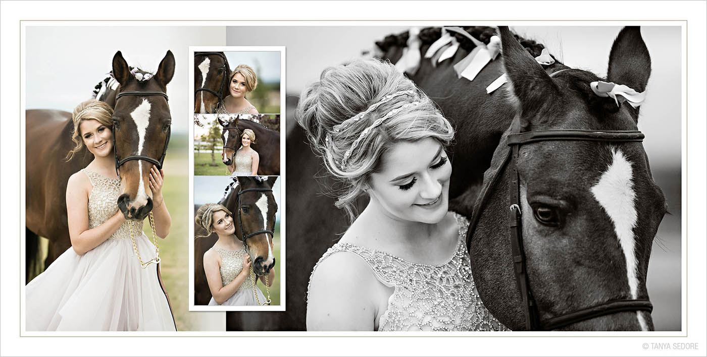 Studio Elle Wedding Photo Album Design Sample